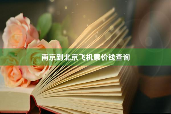 南京到北京飞机票价钱查询